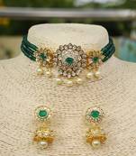 Multicolor zircon  chokers