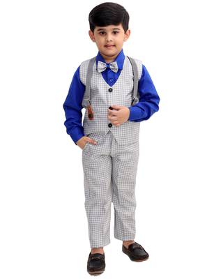 fourfolds boy's 3-piece suit 1