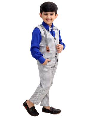fourfolds boy's 3-piece suit 2