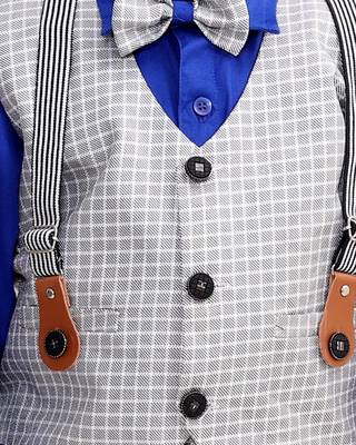 fourfolds boy's 3-piece suit 5