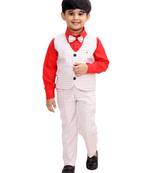 fourfolds boy's 3-piece suit