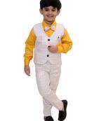 fourfolds boy's 3-piece suit