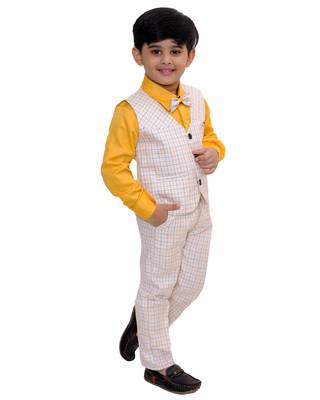 fourfolds boy's 3-piece suit 2