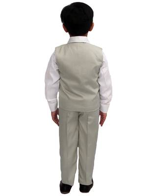 fourfolds boy's 3-piece suit 4