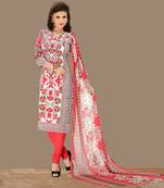 Multicolor floral print cotton salwar