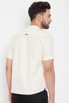 Yellow plain pure cotton men-kurtas