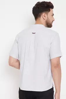 White plain pure cotton men-kurtas