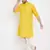 Yellow plain pure cotton men-kurtas
