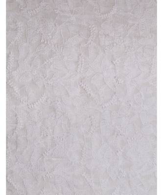 Ada Hand Embroidered White Kota Lucknowi Chikankari Dupatta - A100455 2