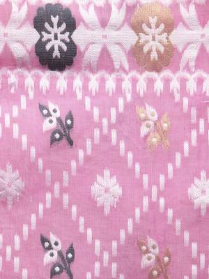 pink hand woven cotton jamdani sarees 4