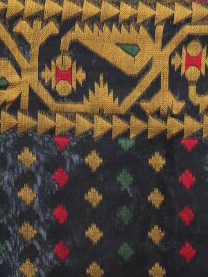 black hand woven cotton jamdani sarees 4