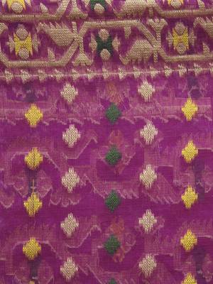 multicolor hand woven cotton jamdani sarees 4
