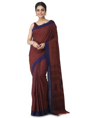 multicolor hand woven pure cotton handloom sarees 1