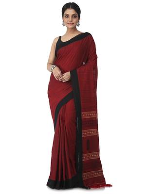 multicolor hand woven pure cotton handloom sarees 1