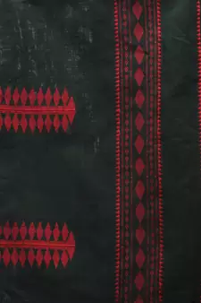 dark green hand woven pure cotton handloom sarees