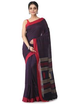 multicolor hand woven pure cotton handloom sarees
