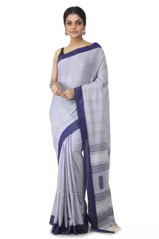 multicolor hand woven pure cotton handloom sarees