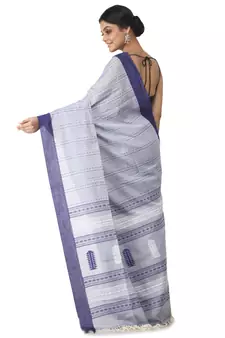 multicolor hand woven pure cotton handloom sarees