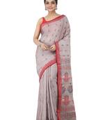 multicolor hand woven pure cotton handloom sarees