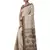 beige hand woven pure cotton handloom sarees