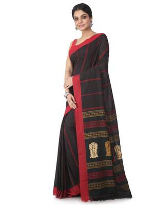 multicolor hand woven pure cotton handloom sarees 2