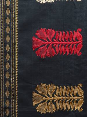 multicolor hand woven pure cotton handloom sarees 4