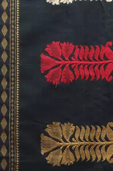 multicolor hand woven pure cotton handloom sarees