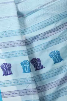 multicolor hand woven pure cotton handloom sarees
