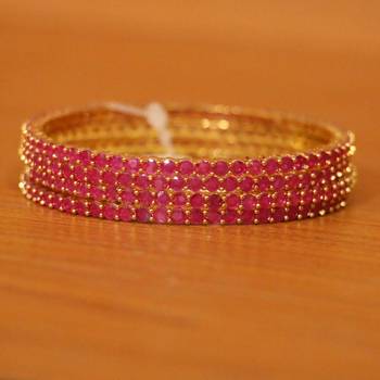 Red ruby  bangles-and-bracelets 2