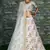Off-White Zari And Sequins Embroidered Thai Silk Semi Stitched Wedding Lehenga