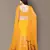Yellow Zari and Sequins embroidered with stone work silk Semi Stitched bridal lehenga