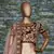 Maroon embroidered velvet semi stitched lehenga