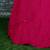 Red embroidered georgette semi stitched lehenga