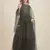 Rina Dhaka anarkali dress with detailing of zari work with ruffle duppatta