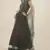 Rina Dhaka anarkali dress with detailing of zari work with ruffle duppatta