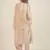 Rina Dhaka peach full sleeve kurta with  lace work pants ,duppata