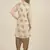 Rina Dhaka gold hand woven kurta with lurex deatil,all over floral embroidery with zari
