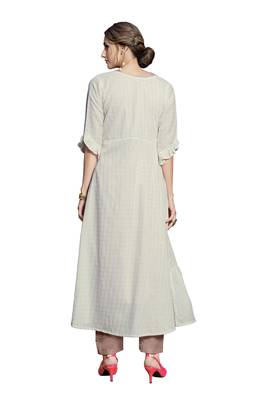 White embroidered crepe ethnic-kurtis 4