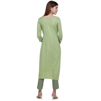Green printed cotton ethnic-kurtis 3