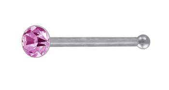 Purple Designer Classic Wedding Nose Ring 2