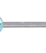 Designer Turquoise small diamond nose ring or nose Pin