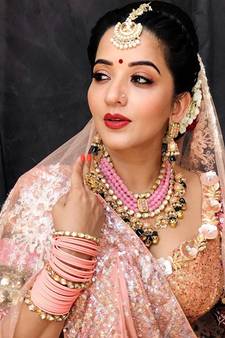 Designer Wedding Simple Gold Plated 6mm Diamond Nose Ring or Nose pin