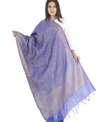 Karina Red Women's Banarasi Kora Silk Zari Dupatta