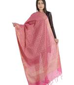 Karina Blue Women's Banarasi Kora Silk Zari Dupatta