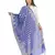 Madhuri Blue Women's Banarasi Kora Silk Zari Dupatta