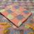 Peach paisley banarasi silk salwar