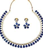 Blue ruby   necklace-sets