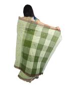 Light green hand woven andhra pradesh handloom saree 