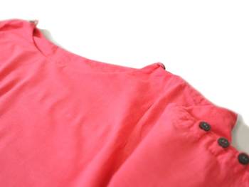 Poppy Red A Line Premium Khadi Kurta 2