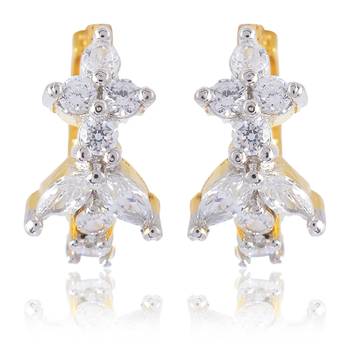 Gold earrings 1